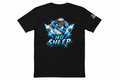 NO SHEEP Royal Blue T-Shirt Back View